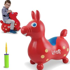 GYMNIC Red Rody Horse | Best Toddler Toy for 1-3 Years Old Kids