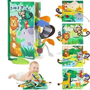 Soft Baby Book - Baby Toy - Newborn Boys Girls Shower Gift